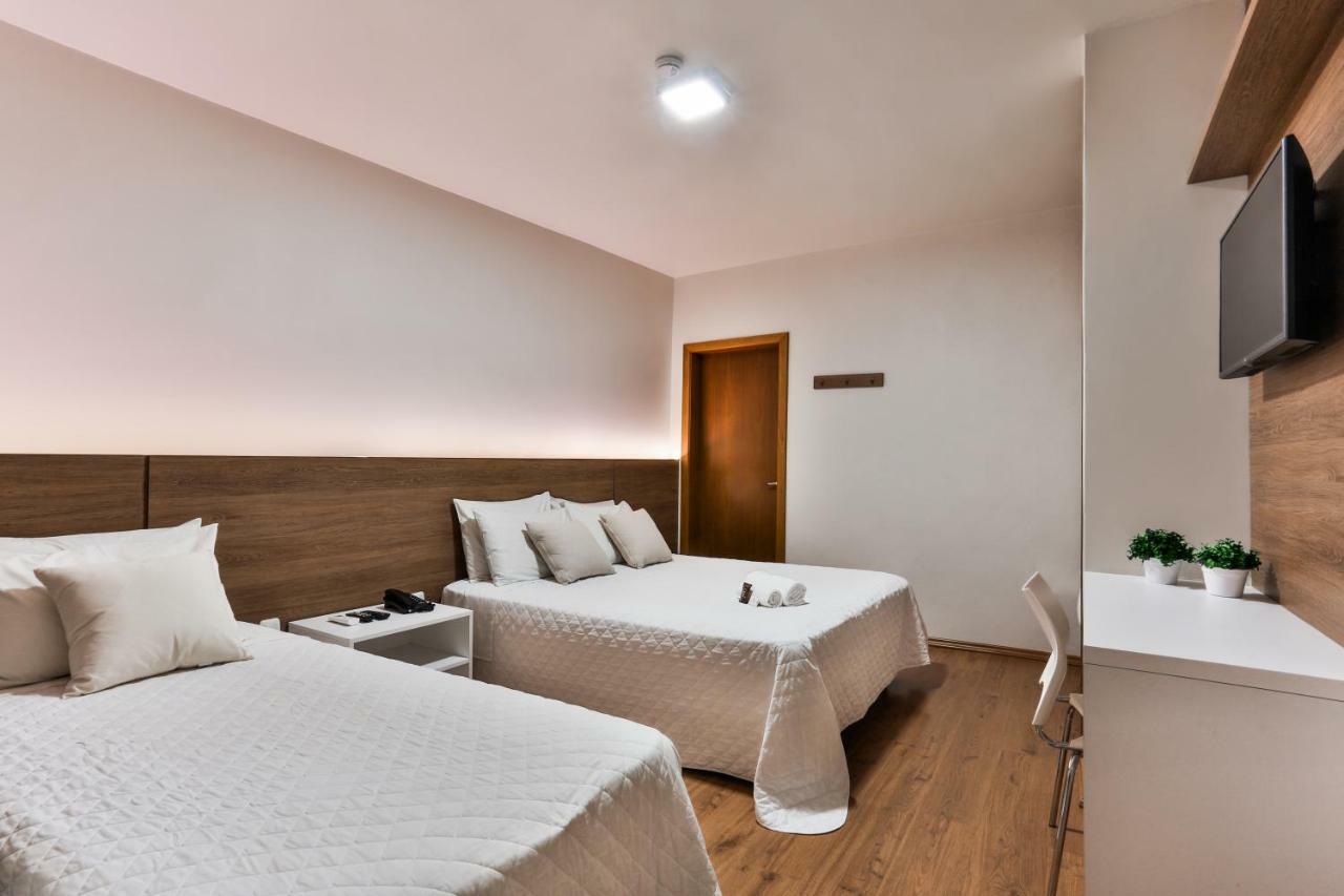 Zallon Hotel Executivo Лажеаду Экстерьер фото