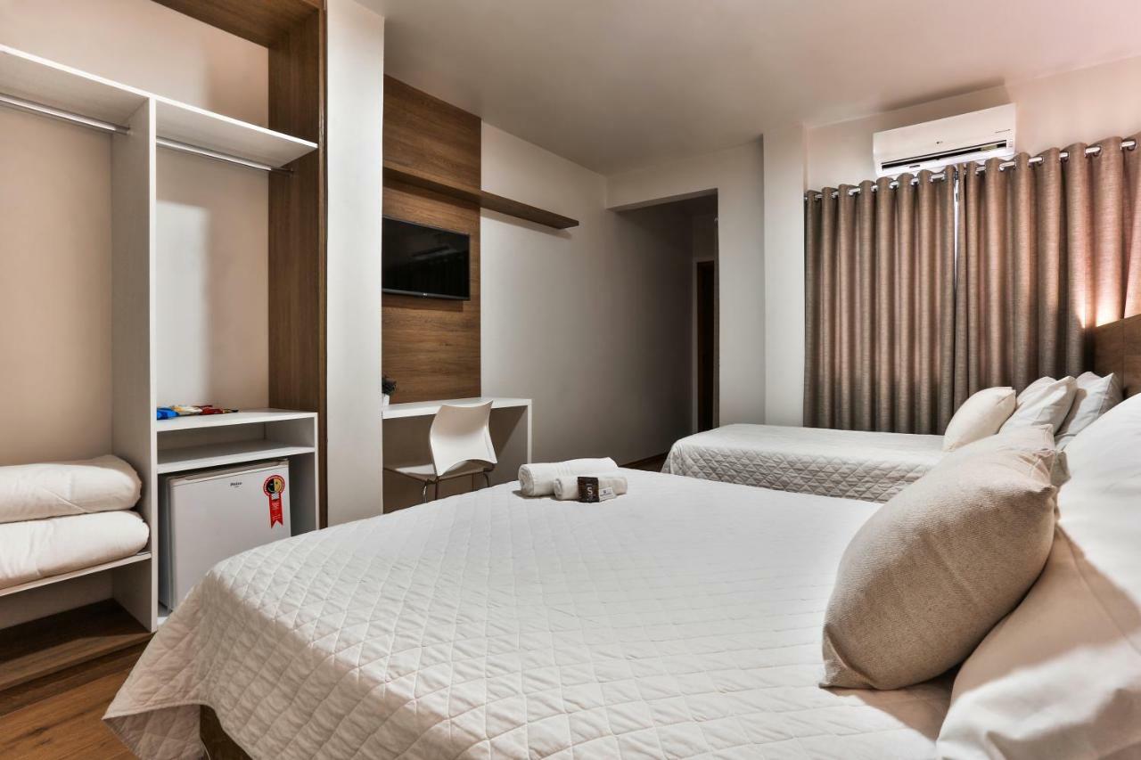 Zallon Hotel Executivo Лажеаду Экстерьер фото